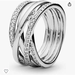 PANDORA entwined ring